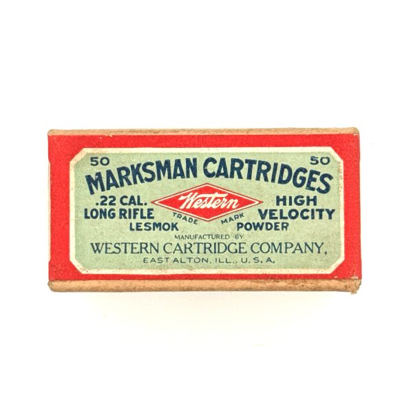 Western, Marksman Cartridges, .22 Long Rifle, 2pc Box