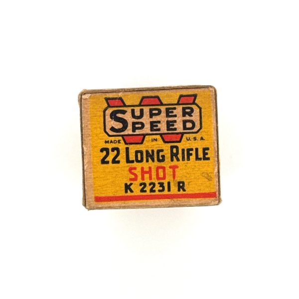 Winchester, Super Speed, .22 Long Rifle Shot, 1 Piece Box