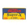 Western, Super-X,  .22 Short, 1 Piece Box