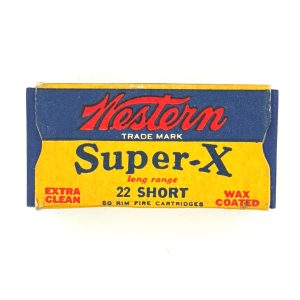 Western, Super-X,  .22 Short, 1 Piece Box