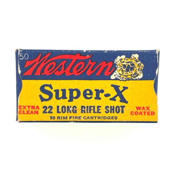 Western, Super-X, 22. Long Rifle Shot, 1 Piece Box