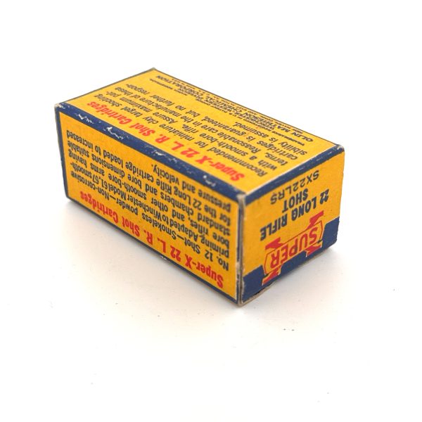 Western, Super-X, 22. Long Rifle Shot, 1 Piece Box