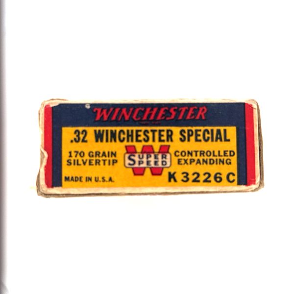 shot_20260622214605 Winchester SilverTip, .32 Winchester Special, Bear, 1 Piece Box