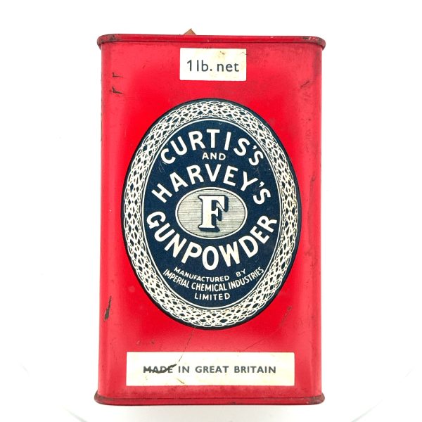 Curtis's and Harvey's Gunpowder Tin (Empty)