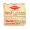 Western, American Champions, Shell Box Paper Insert