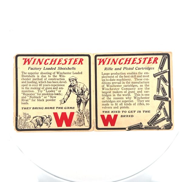 Winchester, Rifles and Shotguns Cleaning Preparations Shell Box Insert