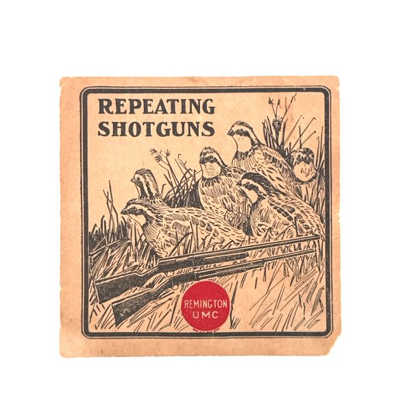 Remington, Repeating Shotguns with Quail, Shell Box Insert