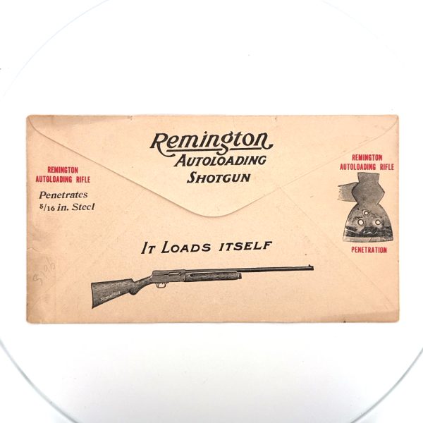 Remington, Shotgun with Geese, Envelope