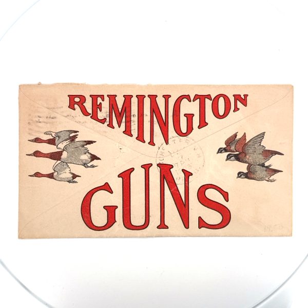 Remington, Woman with Shotgun, Envelope