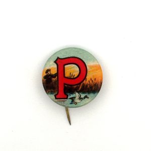Peters, Man Hunting Ducks, PinBack
