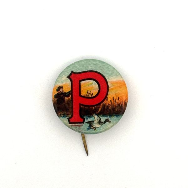 Peters, Man Hunting Ducks, PinBack