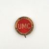 UMC, "Shoot UMC 22 Smokeless Cartridges", PinBack