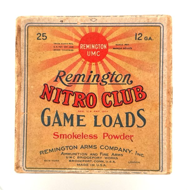 Remington, Nitro Club, Goose Load, 12 Gauge, #2 chilled Shot Size, 2 Piece Box (Empty)