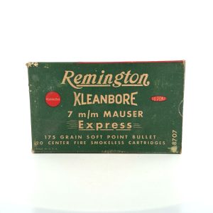 Remington, Hi-Speed, 7mm Mauser Express, 175 Grain 1 Piece Box