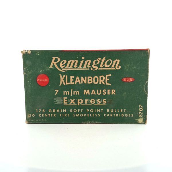 Remington, Hi-Speed, 7mm Mauser Express, 175 Grain 1 Piece Box