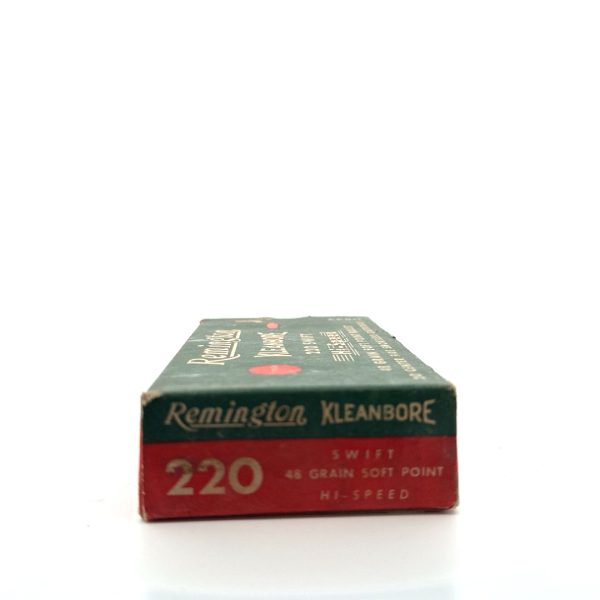 Remington, Hi-Speed, 220 Swift, 45 Grain 1 Piece Box
