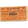 Winchester, .35 S&W ACP, Metal Patch, Sealed 2 Piece Box
