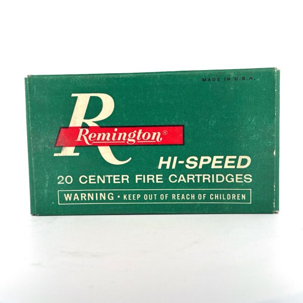 shot_20260623105657 Remington, Hi-Speed, 7mm Mauser, 175 Grain 1 Piece Box