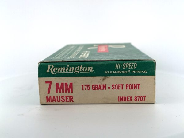 shot_20260623105714 Remington, Hi-Speed, 7mm Mauser, 175 Grain 1 Piece Box