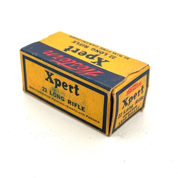 Western, Xpert, .22 Long Rifle, 1 Piece Box