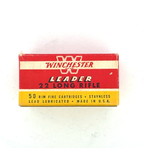 shot_20260624090639 Winchester, Leader, .22 Long Rifle, 1 Piece Box