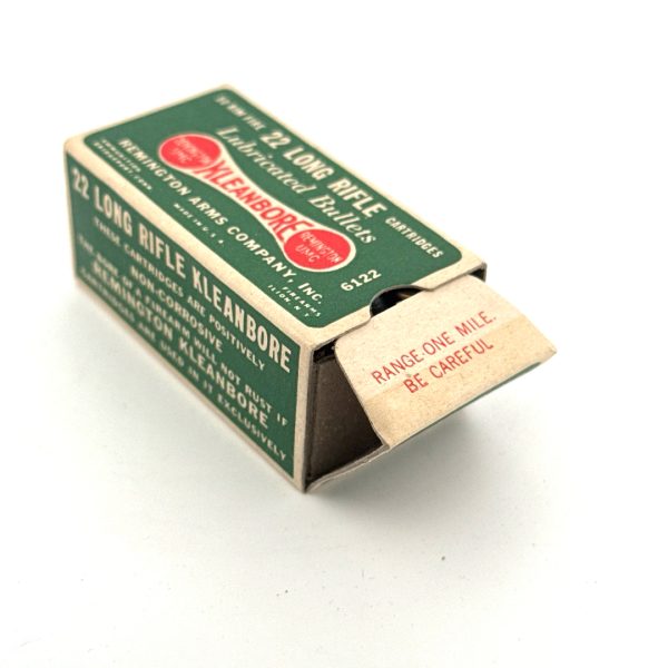 Remington, Kleanbore, .22 Long Rifle, 1 Piece Box 6122