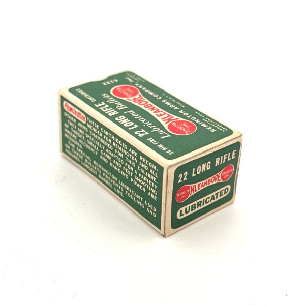 Remington, Kleanbore, .22 Long Rifle, 1 Piece Box 6122