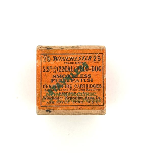 Winchester, Staynless Full Patch, 5.5mm Velo-Dog, 2 Piece Box