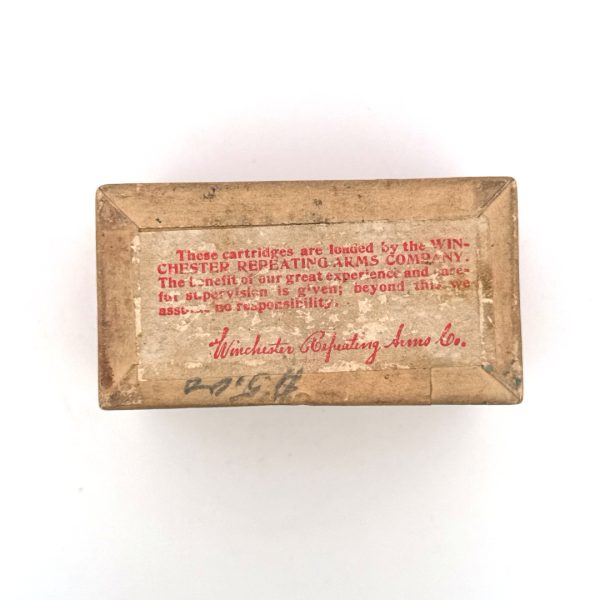 Winchester, Early Center Fire, .22 Extra Long CF, 2 Piece Box (AKA 22 Maynard)