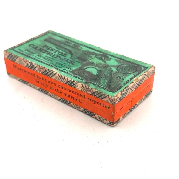 shot_20260625114346 UMC, Early Pistol Cartridges, .22 Short, 2 Piece Box (Partial)
