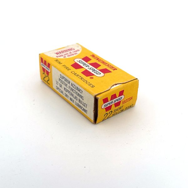 Winchester, Super Speed, .22 Short Hollow Point, 1 Piece Box