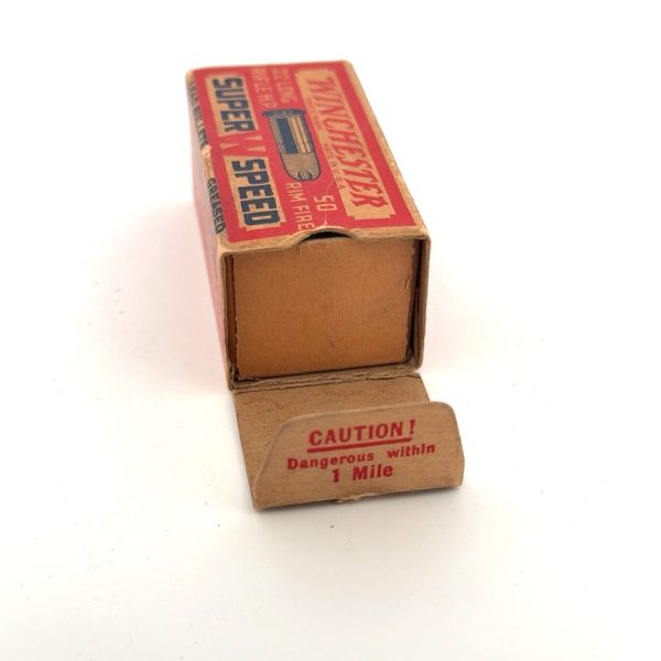 shot_20260625114703 Winchester, Super Speed, .22 Long Rifle Hollow Point, 1 Piece Box (Partial)