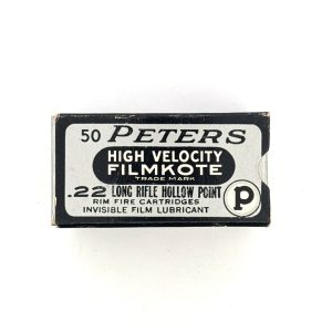 Peters, HV Filmkote, .22 Long Rifle Hollow Point, 1 Piece Box
