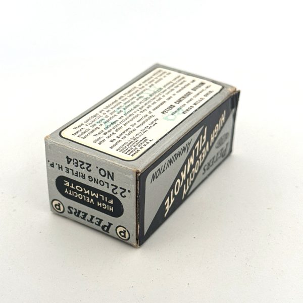 Peters, HV Filmkote, .22 Long Rifle Hollow Point, 1 Piece Box