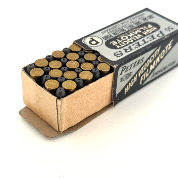 Peters, HV Filmkote, .22 Long Rifle Hollow Point, 1 Piece Box