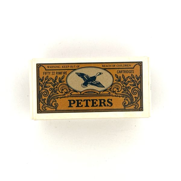 Peters, High Velocity, .22 Long, 1 Piece Box