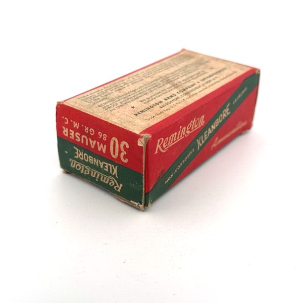 Remington, Kleanbore, .30 Mauser, 1 Piece Box