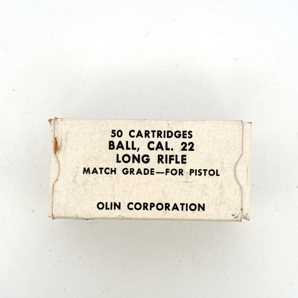 Olin, Pistol Match, .22 Long Rifle, 1 Piece Box