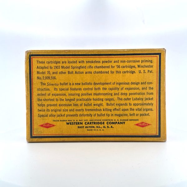 Western, Super-X, SilverTip, Bear Box, .30-06 SpringField, 1 Piece Box