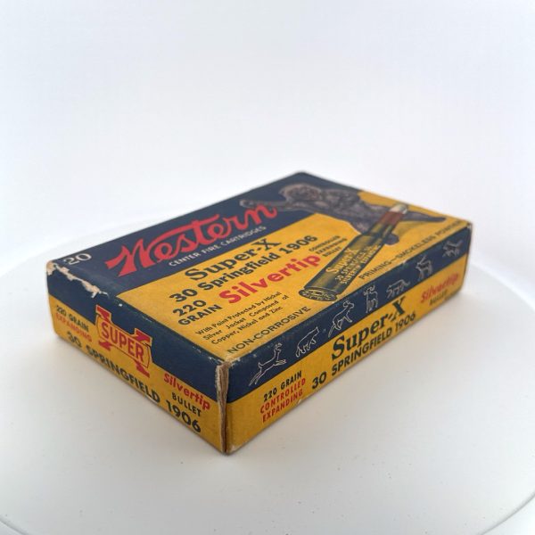 Western, Super-X, SilverTip, Bear Box, .30-06 SpringField, 1 Piece Box