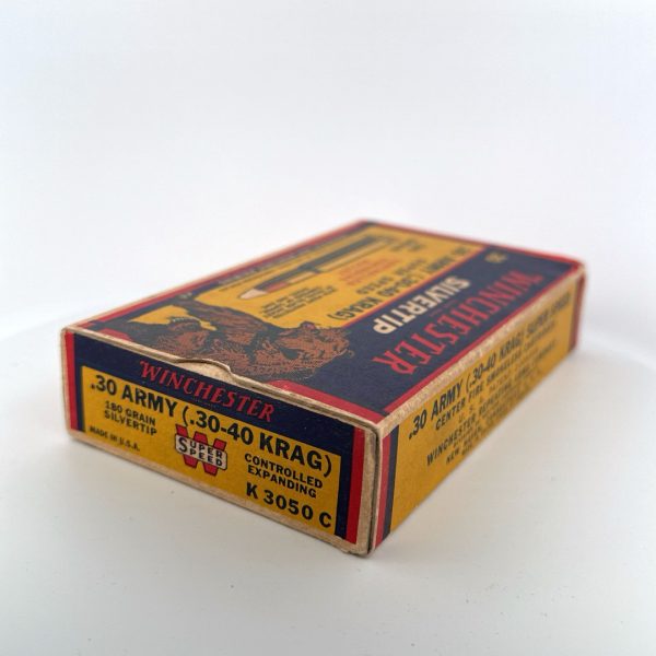 Winchester, SilverTip, Bear Box, .30-40 Krag, 1 Piece Box