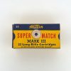 Western, Super Match, .22 Long Rifle, 1 Piece Box (Empty)