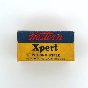 Western, Xpert, .22 Long Rifle, 1 Piece Box (Empty)