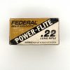 Federal, Power Flite, .22 Long Rifle, 1 Piece Box