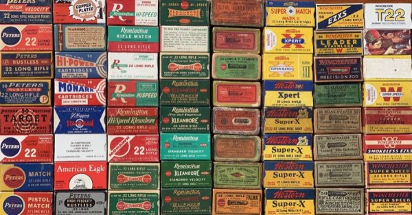 Vintage Ammunition Boxes - Antique Ammo