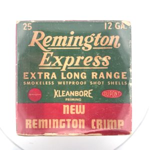 Remington, Express, 12 Gauge, 1 Piece Box (Empty)