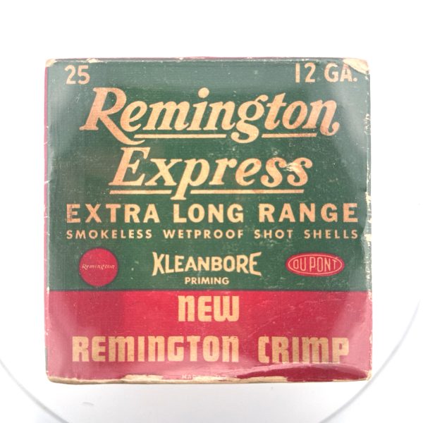 Remington, Express, 12 Gauge, 1 Piece Box (Empty)