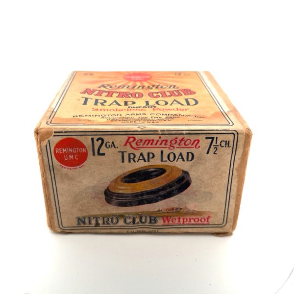 Remington, Nitro Club, Trap Load, 7 1/2, 2 Piece Box (Empty)
