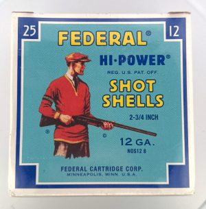 Federal, HI-Power, Modern Commemorative Box, 12 Gauge, 1 Piece Box