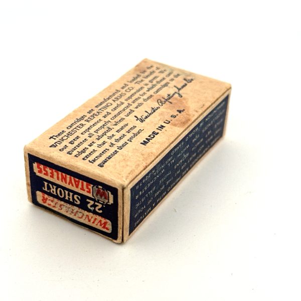 Winchester, Kopper Klad, .22 Short, 1 Piece Box